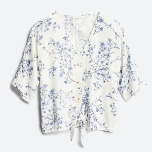 Elayne Front Tie Top